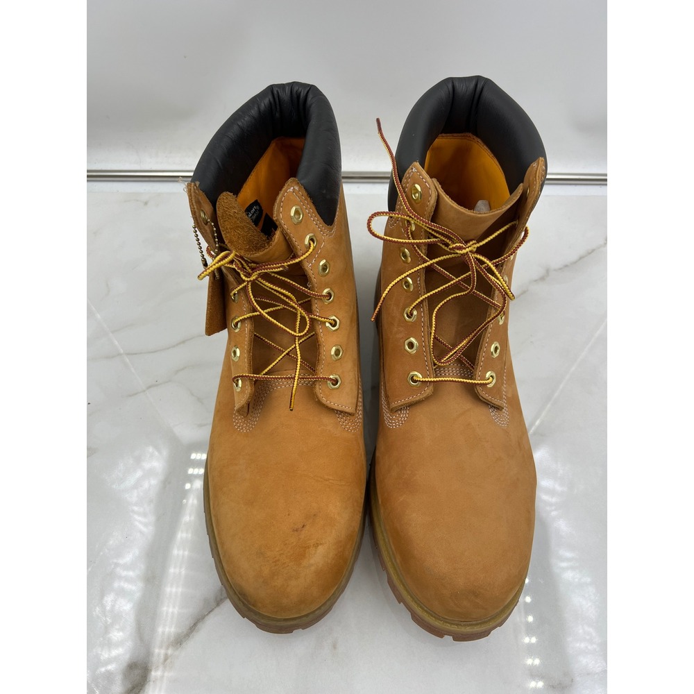 Timberland Boots Mens15 6 Inch Premium Waterproof Nubuck Leather Thinsulate 400 - Picture 6 of 14